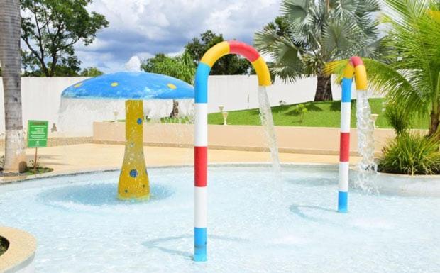 Apartamento Encontro Das Aguas Caldas Novas Exteriér fotografie
